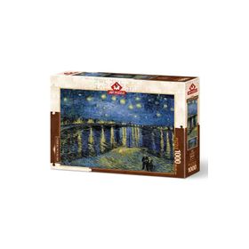 Art Puzzle 5249 1000 Parça Yıldızlı Gece 2 Vincent Van Gogh Puzzle