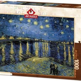 Art Puzzle 5249 1000 Parça Yıldızlı Gece 2 Vincent Van Gogh Puzzle