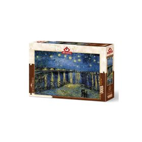 Art Puzzle 5249 1000 Parça Yıldızlı Gece 2 Vincent Van Gogh Puzzle