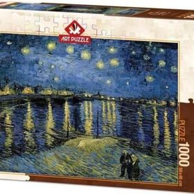 Art Puzzle 5249 1000 Parça Yıldızlı Gece 2 Vincent Van Gogh Puzzle