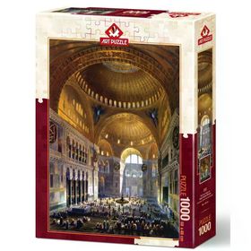 Art Puzzle 5252 1000 Parça Ayasofya Camiinde İlk Namaz Puzzle