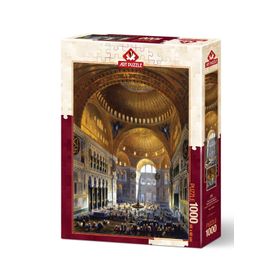 Art Puzzle 5252 1000 Parça Ayasofya Camiinde İlk Namaz Puzzle