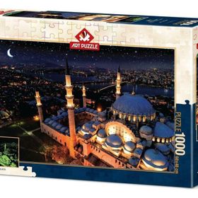Art Puzzle 5264 1000 Parça Neon Sultan Ahmed Camii Puzzle