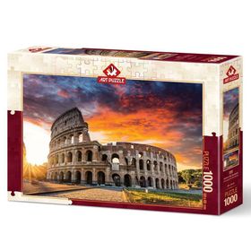 Art Puzzle 5265 1000 Parça Colosseumda Gün Batımı Puzzle
