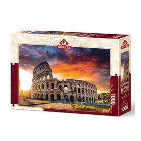 Art Puzzle 5265 1000 Parça Colosseumda Gün Batımı Puzzle