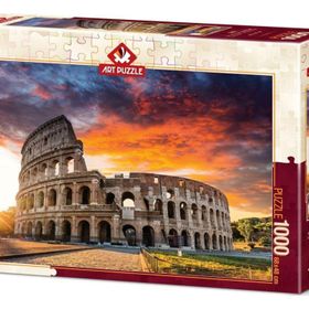 Art Puzzle 5265 1000 Parça Colosseumda Gün Batımı Puzzle