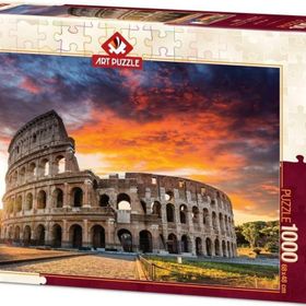 Art Puzzle 5265 1000 Parça Colosseumda Gün Batımı Puzzle
