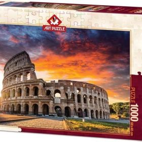 Art Puzzle 5265 1000 Parça Colosseumda Gün Batımı Puzzle