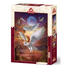 Art Puzzle 5273 1000 Parça Ayışığı Baykuşları Puzzle