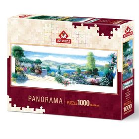 Art Puzzle 5348 1000 Parça Panorama Bahçe Teras Puzzle