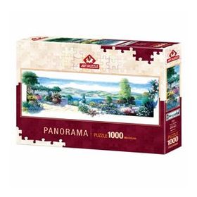 Art Puzzle 5348 1000 Parça Panorama Bahçe Teras Puzzle