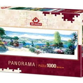 Art Puzzle 5348 1000 Parça Panorama Bahçe Teras Puzzle