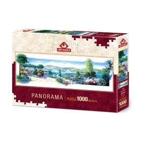 Art Puzzle 5348 1000 Parça Panorama Bahçe Teras Puzzle