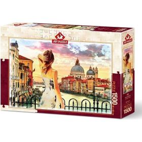 Art Puzzle 5381 Venedik'e Bakış 1500 Parça Puzzle