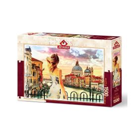 Art Puzzle 5381 Venedik'e Bakış 1500 Parça Puzzle