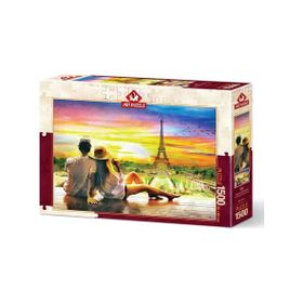 Art Puzzle 5382 1500 Parça Günbatımında Romantizm Puzzle