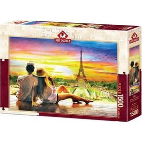 Art Puzzle 5382 1500 Parça Günbatımında Romantizm Puzzle