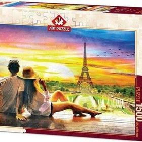 Art Puzzle 5382 1500 Parça Günbatımında Romantizm Puzzle