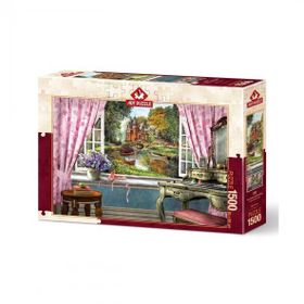 Art Puzzle 5388 Penceremdeki Şato 1500 Parça Puzzle