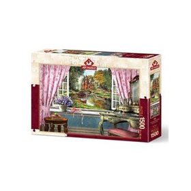Art Puzzle 5388 Penceremdeki Şato 1500 Parça Puzzle