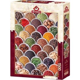 Art Puzzle 5401 Baharatlar ve Otlar 1500 Parça Puzzle