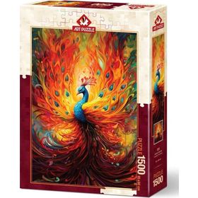 Art Puzzle 5404 1500 Parça Efsanevi Tavuskuşu Puzzle