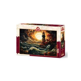 Art Puzzle 5405 1500 Parça Fırtınada Deniz Feneri Puzzle