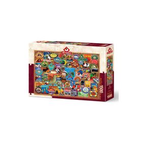 Art Puzzle 5408 Dünya Gezgini 1500 Parça Puzzle