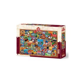 Art Puzzle 5408 Dünya Gezgini 1500 Parça Puzzle
