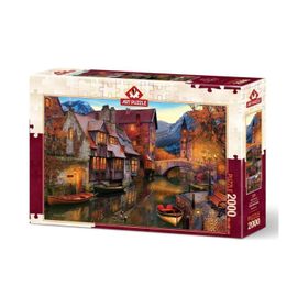 Art Puzzle 5476 2000 Parça Kanal Boyu Evleri Puzzle
