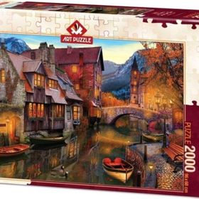Art Puzzle 5476 2000 Parça Kanal Boyu Evleri Puzzle