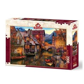 Art Puzzle 5476 2000 Parça Kanal Boyu Evleri Puzzle