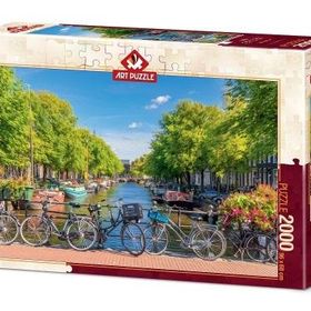 Art Puzzle 5480 2000 Parça Amsterdam Kanalı Puzzle