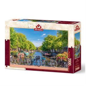Art Puzzle 5480 2000 Parça Amsterdam Kanalı Puzzle