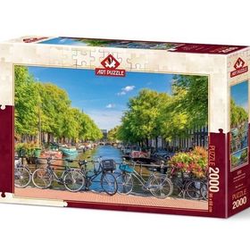 Art Puzzle 5480 2000 Parça Amsterdam Kanalı Puzzle