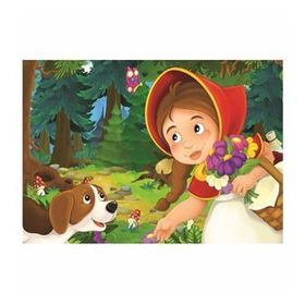 Art Puzzle 5550 12+24 Parça Kırmızı Pelerinli Kız Puzzle