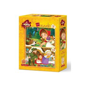 Art Puzzle 5550 12+24 Parça Kırmızı Pelerinli Kız Puzzle