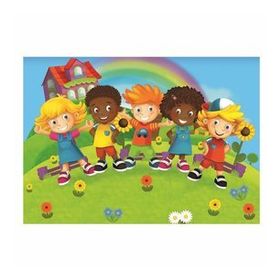 Art Puzzle 5551 12+24 Parça Eğlenen Çocuklar Puzzle