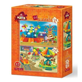 Art Puzzle 5566 24+35 Parça Eğlence Zamanı Puzzle