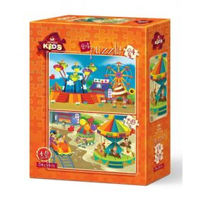 Art Puzzle 5566 24+35 Parça Eğlence Zamanı Puzzle
