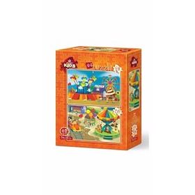 Art Puzzle 5566 24+35 Parça Eğlence Zamanı Puzzle