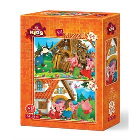 Art Puzzle 5568 24+35 Parça Aç Kurt Puzzle