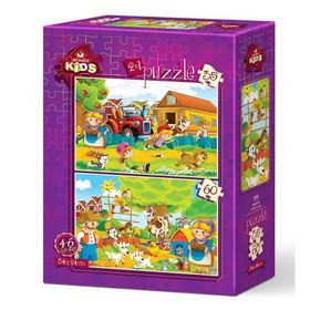 Art Puzzle 5583 35+60 Parça Çiftlik Hayatı Puzzle