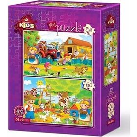 Art Puzzle 5583 35+60 Parça Çiftlik Hayatı Puzzle