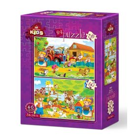 Art Puzzle 5583 35+60 Parça Çiftlik Hayatı Puzzle