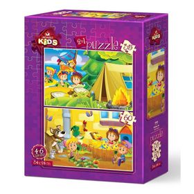 Art Puzzle 5584 35+60 Parça Tatil Keyfi Puzzle