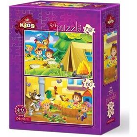 Art Puzzle 5584 35+60 Parça Tatil Keyfi Puzzle