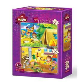 Art Puzzle 5584 35+60 Parça Tatil Keyfi Puzzle