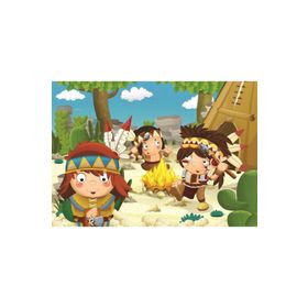 Art Puzzle 5598 50 Parça Kızılderili Minikler Puzzle