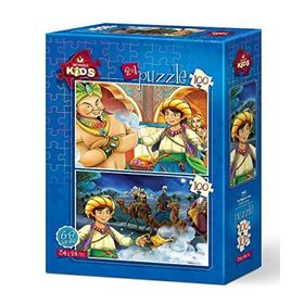 Art Puzzle 5642 2x100 Parça Sihirli Lamba Puzzle